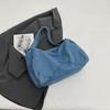 Женская сумка через плечо, студенческая школьная сумка, большая вместительная сумка через плечо, джинсовая сумка