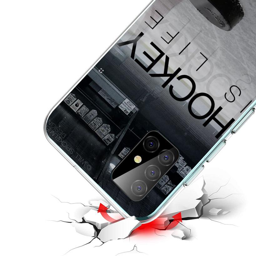 Ice Hockey Rink Sport Phone Case for Samsung Galaxy A52 A51 A50S A12 A22 A32 A72 A10S A30S A31 A71 Note 20 Ultra 10 Plus S10 Gal