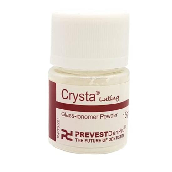 Prevest Denpro Crysta Luting-Прозрачный Стеклоиономерный Фиксирующий Цемент с Мелкими Частицами
