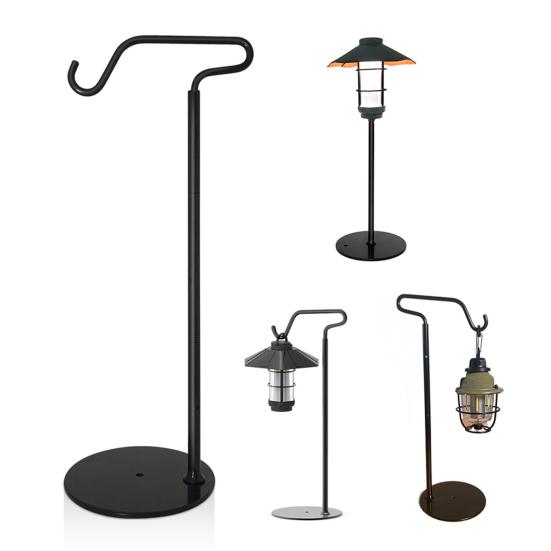 1 комплект кемпинговых фонарей, регулируемая высота, складная, портативная, прочная, металлическая, для походов, палатка, светодиодный фонарь, держатель, крючок, вешалка