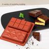 Chocolate Bar Mold Deep for Filling Pistachio Candy Bar Molds Silicone Chocolate Mold for Stuffed Bar Thick Kitchen Bakeware