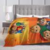 Alvin and the Chipmunks Accessories Blanket Lightweight Thin Flannel  Throw Blanket Cozy Quilt
