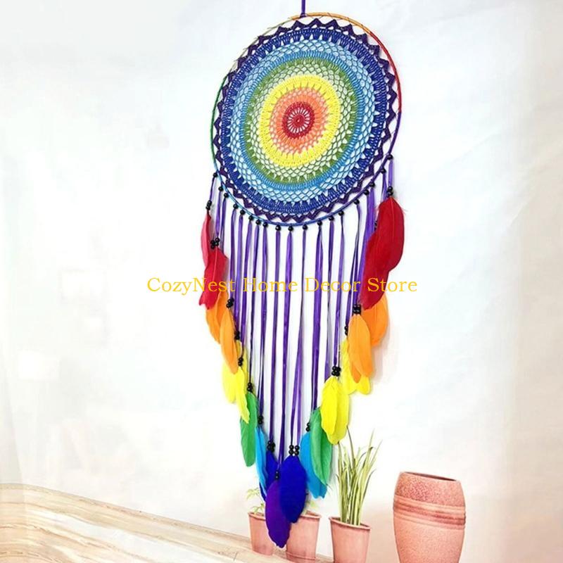 92MF Bohemian Dream Catchers for Wedding Party, Room Ornaments Elegant Design
