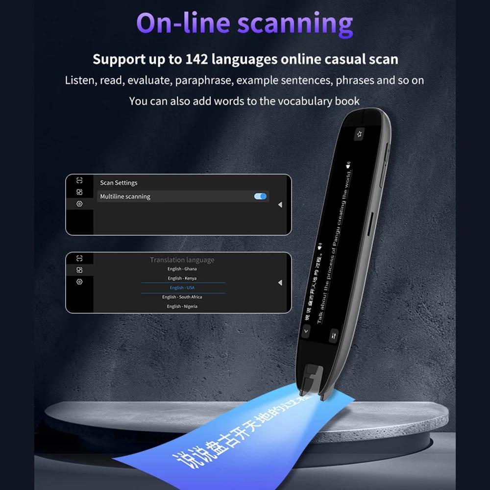 New S65pro Reader Device Dictionary Translation Pen Scan Text Scanning Reading Translator WiFi/BT Connection Online Photo Translate Globally Universal