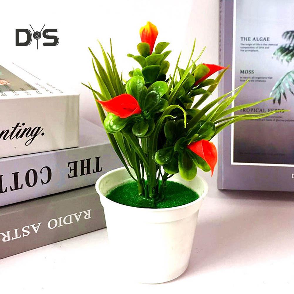 Цветущий букет Искусственный цветок Бонсай Этап Сад Свадьба Домашняя вечеринка Декор Реквизит