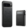 Wireless Charging Leather Case for Google Pixel 11 Pro XL Pixel10 9 8 7 6 8A 7A 6A Detachable Wallet Card Holder Magnetic Cover