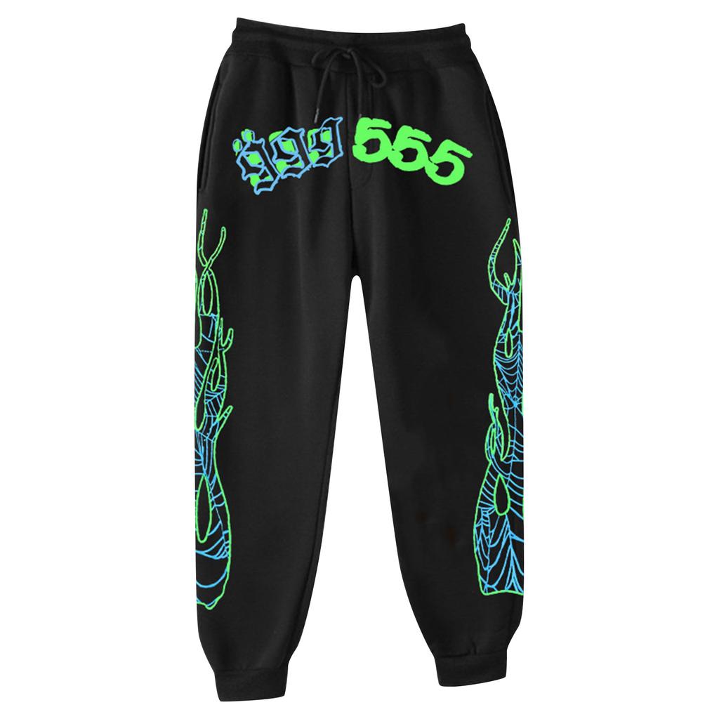 Женские повседневные спортивные брюки с надписью и карманами, эластичные спортивные брюки с завязками на шнурке