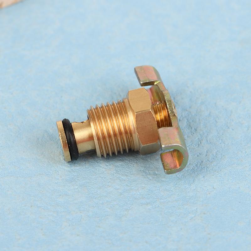 1 шт. 1/4" 3/8" 1/2'' Сливной кран из цельной латуни Порты фитингов для воздушного бака компрессора Водоотливной кран Запасная часть