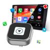 2 в 1 беспроводной автомобильный адаптер CarPlay Android Auto, Carplay AI Box, конвертер проводного в беспроводной, автоматическое подключение Plug & Play для заводского подключения