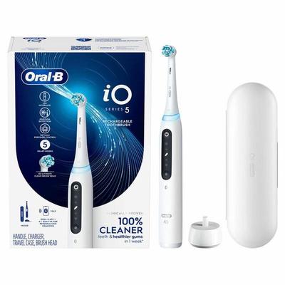 Умная электрическая зубная щетка Oral-B io5, вилка CN (адаптер в комплекте)