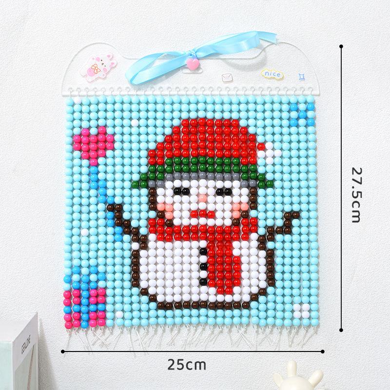 Cartoon Panda Beaded Painting Ornaments for Girls Room Decoration Kawaii Fruits Cherry DIY Decoration Crafts Wholesales 2025 New