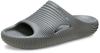 Crocs Mellow Recovery Slide Sandals for Men and Slate 10 Men Women, Grey, Women/8