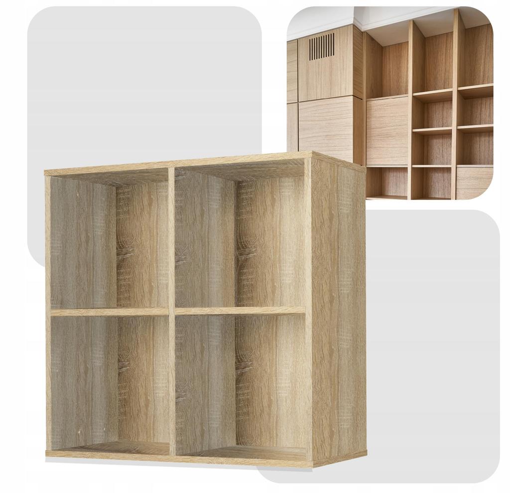 Regał półka organizer pojemnik stojak na płyty winylowe segregatory Cubo 4