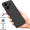 For Xiaomi Poco M6 Plus 5G Neo Case Anti-Drop Liquid Silicone Phone Cover with Strap