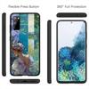 Чехол для iPhone 17 16 15 Xiaomi Poco Redmi Note 14 13 12 11 Pro Max Samsung Galaxy S25 S24 OPPO Huawei Клод Моне Водяные лилии Кот Узор Чехол для телефона