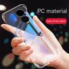 Тонкий прозрачный чехол без рамки для Huawei P20 P30 P40 P50 Honor 60 50 30 8X 9X Mate 40 Pro Ударопрочный бампер Ультратонкая жесткая поликарбонатная крышка