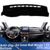 Для Great Wall Wingle 7 EV 2018~2022 Аксессуары для интерьера Автомобильная накладка на приборную панель Коврик на панель Приборная панель Ковер Dashmat Защитные коврики от УФ-лучей