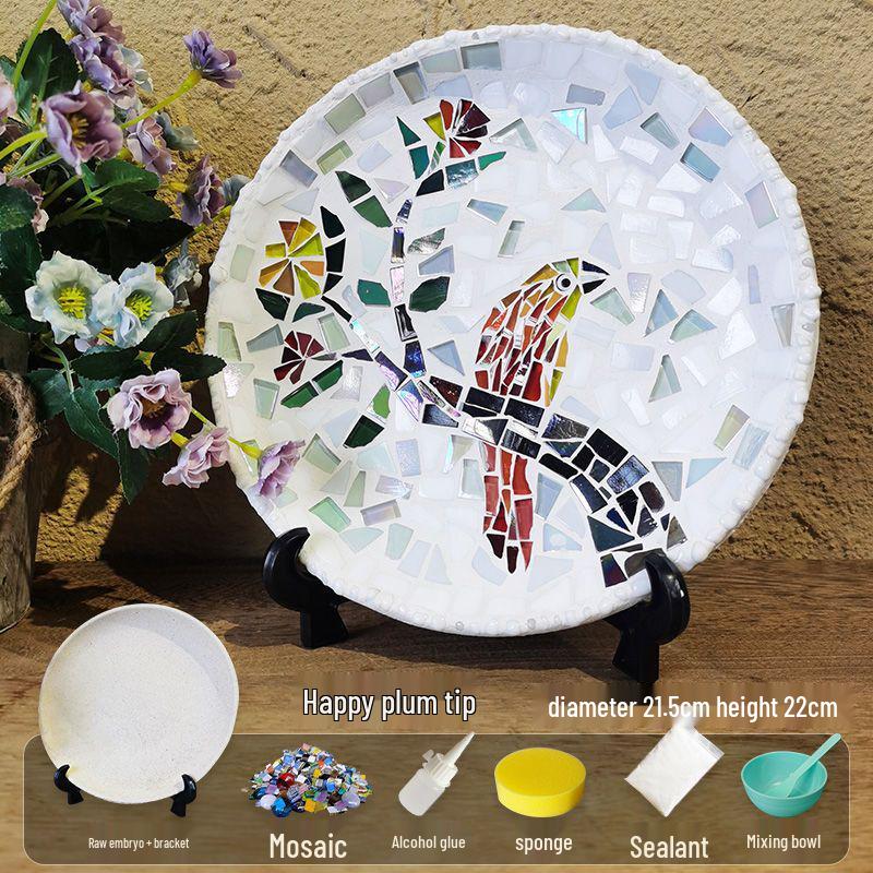 Набор для создания мозаичной тарелки своими руками: Тимбилдинг, Детские подарки, Развивающий декор для родителей и детей, Украшения и игрушки.