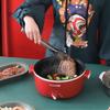 Электрическая сковорода, многофункциональная электрическая кастрюля, мини-электрическая сковорода, маленькая электрическая кастрюля, бытовая кастрюля, маленькая кастрюля с антипригарным покрытием