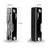 Keychain Swiss Knife Multifunctional EDC Folding Army Knife Self-defense Emergency Combination Tool Pendant Screwdriver Scissors