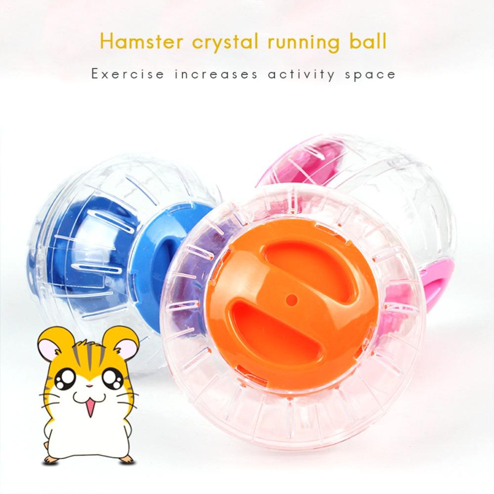 Plastic Hamster Exercise Ball 12cm Diameter Small Pet Training Toy Out-of-Cage Activity