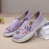 ****** and Autumn New Old ******* Cloth Shoes Women's Comfortable Middle and Old Shoes Casual S**t Sole One Pedal Mother Single Shoes