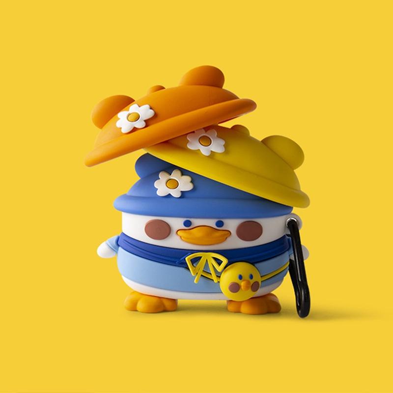 Silicone For OPPO Enco Air Case Cartoon Silicone Protective Cover for Oppo Enco Air2 Wireless Bluetooth Earphone Case Cover