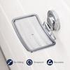 Factory Wholdsales Stainless Bathroom Accessories Metal Shiny Stainless Steel Soap Dish Rack/Holder