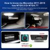 Обновление беспроводной Carplay подходит для Mercedes Benz ABCE CLA GLA GLK ML Sprinter NTG4.5 Becker Module Android Auto Navigation