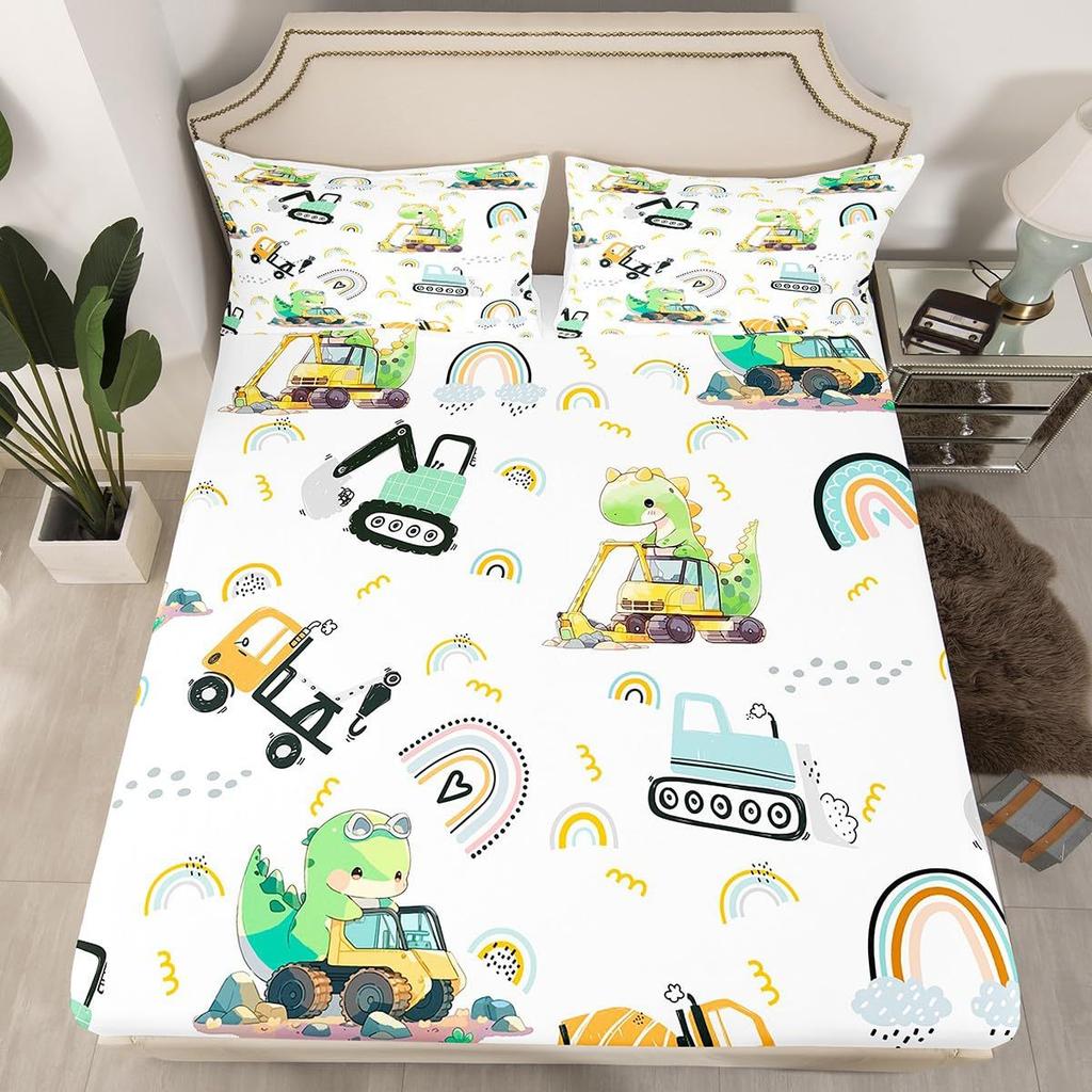 Животное Собака Узор Матрас Комплект из трех предметов Цифровая печать Матрас Постельное белье Взрослые Дети