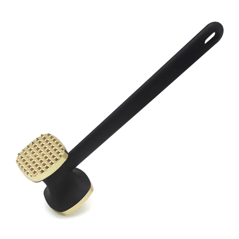 Steak Hammer Mallet Двусторонний цинковый сплав для отбивания мяса Мясной молоток для отбивания мяса Усиливает вкус пищи Мясной молоток для отбивания стейка Приготовление мяса