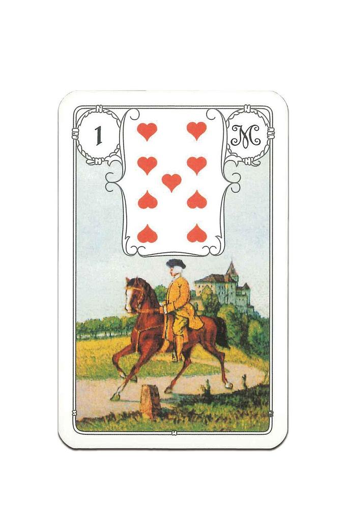 Nichiyu Ленорман Гадание 36 Карт Прямой Импорт от Blue Включает Японский самый стандартный синий цвет в Картах Совы, [Аутентичный,