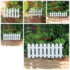 2 шт. Пластиковый садовый забор, практичный защитный поручень, дверной барьер, дворовый забор, овощной