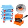 Furniture Lift Mover Tool Set 500kg Load-capacity Easy To Install Appliance Slider Heightening Pad Furniture