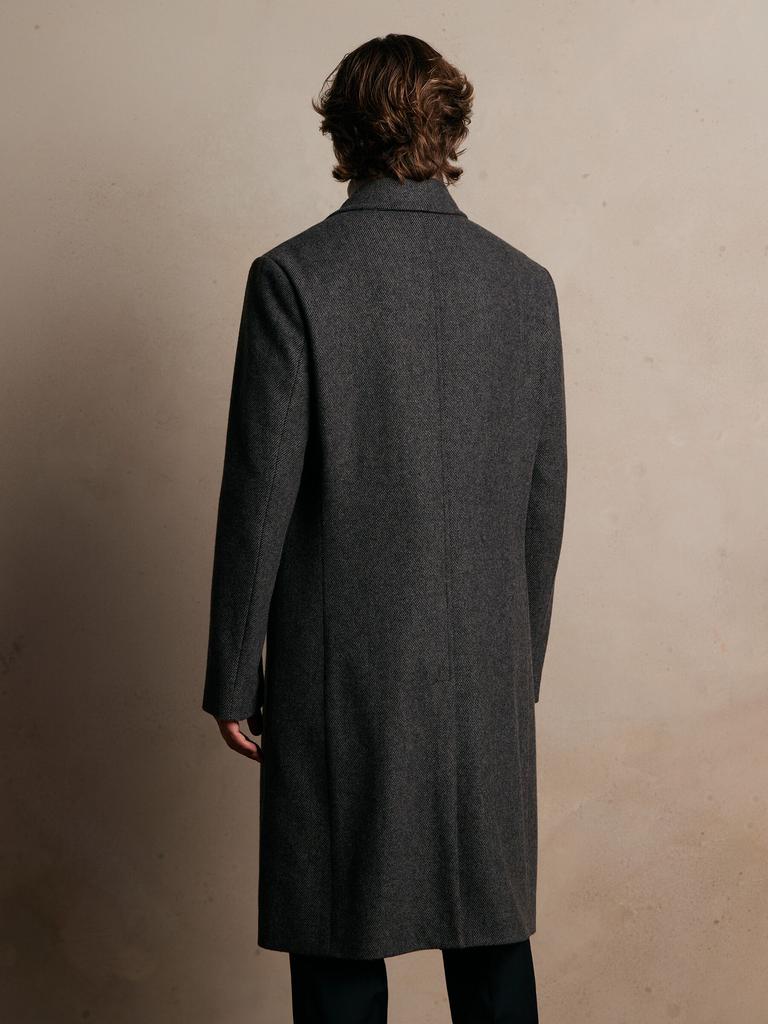 Grey Wool Coat 56