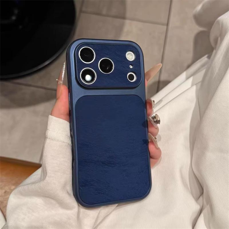 Чехол для iPhone 17 Pro с большим окном, марлей и боковыми наклейками для моделей 14, 15, 16 Pro