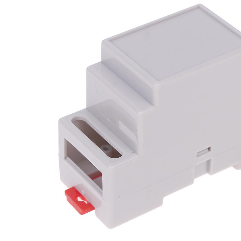 1 шт., распределительная коробка PLC на DIN-рейку, пластиковый корпус для электронных приборов, 4 цвета, 88X37X59 мм, 35-рельсовый монтажный корпус для приборов