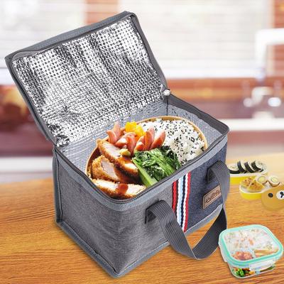 Портативный изолированный термохолодильник для хранения обеда, коробка для еды, сумка для пикника