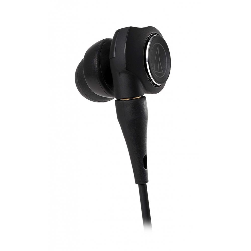 Наушники Audio Technica ATH-CKS1100X Проводные Внутриканальные Тяжелый Бас Высокое Разрешение Совместимы с Аудиоисточниками Высокого Разрешения SOLID BASS Черный
