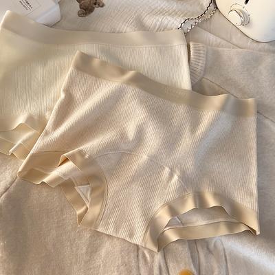 Большие размеры Женское модное нижнее белье с поясом на бедрах, чистого цвета, без следов, легкое, дышащее