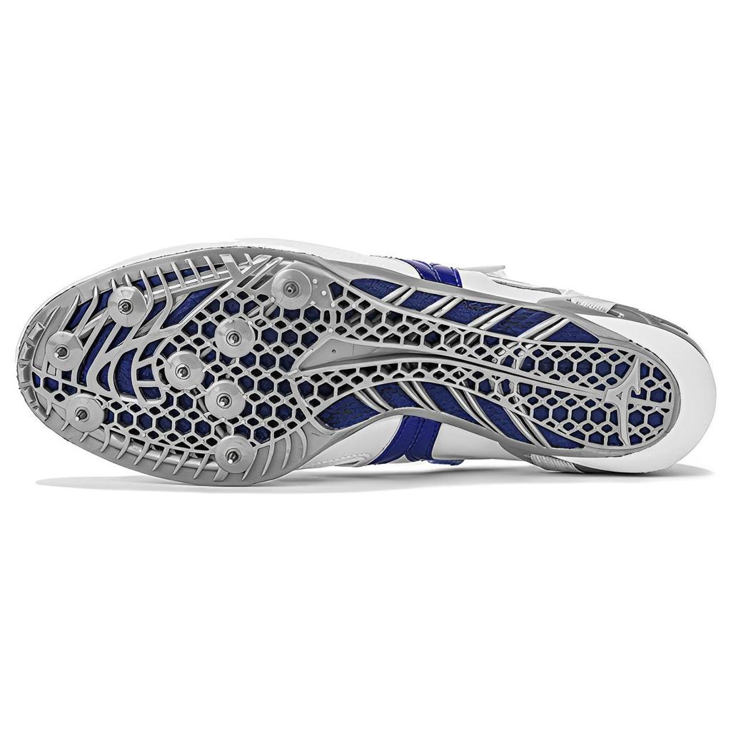 Mizuno Non-Slip Durable Low-Top Running Shoes Men Sneakers White Blue U1GR225120