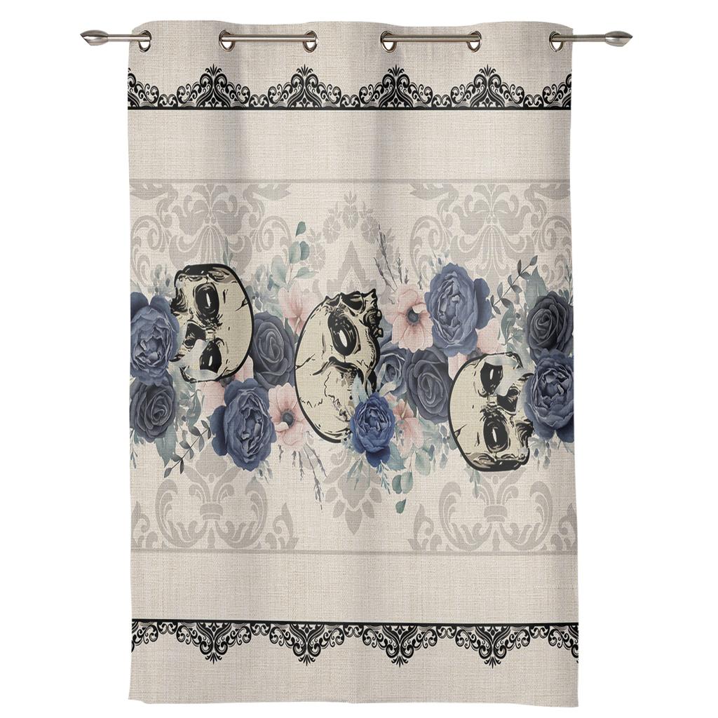 Травяной фон бабочка оконные шторы для гостиной спальни роскошные современные кухонные шторы тканевые шторы