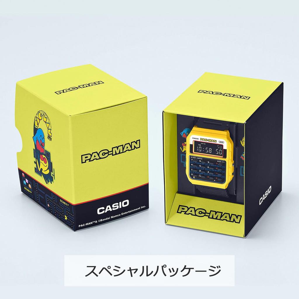 Casio Classic Модель-коллаборация Желтые часы PAC-MAN CA-53WPC-1BJR Мужские