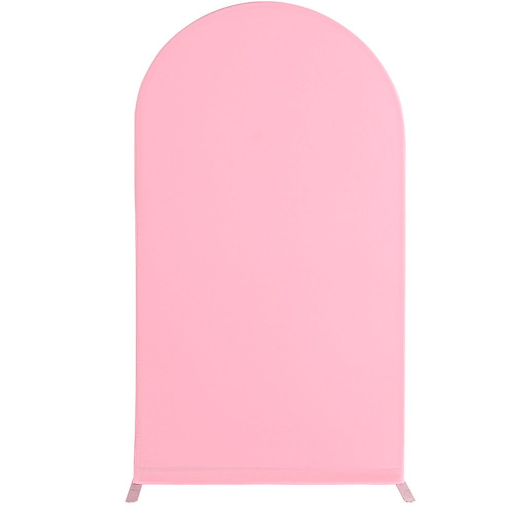 Elastic Double Sided Arch Backdrop Cover Doubleside Arched Shape Backdrop Cover Baby Shower