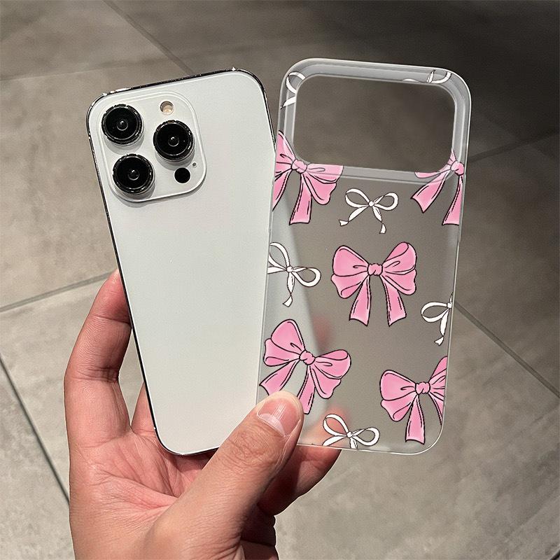 Чехол-бантик для iPhone 17 Pro Max: Совместимо с моделями 17 Pro, 17 Air и Simple 16 Pro