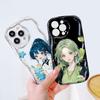 Cute Cartoon Pattern Cream Texture Casing Wavy Edge Soft Silicone Cover Phone Case for Samsung