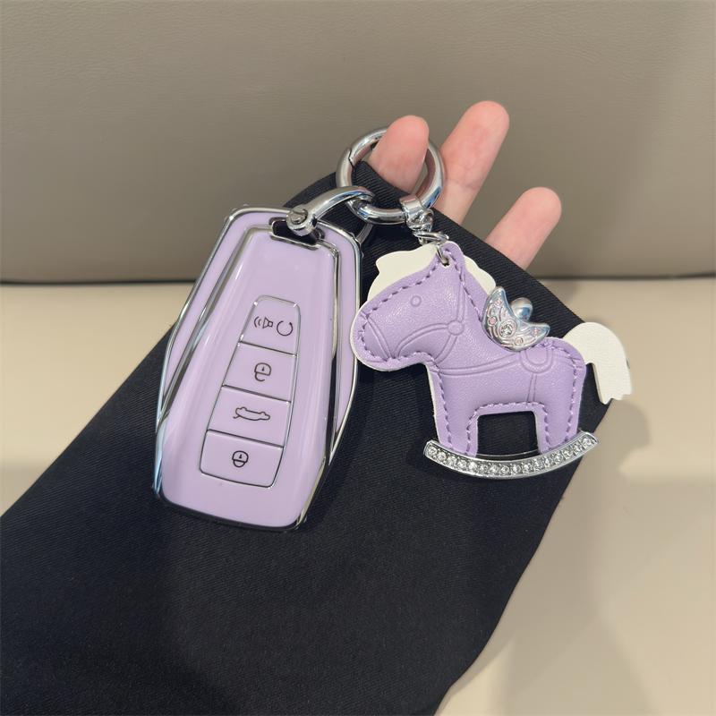 TPU Car Remote Key Case Cover Shell For Geely Coolray Boyue NL3 Atlas Emgrand X6 X7 EX7 GT GC9 Borui Protect Keyless Fob