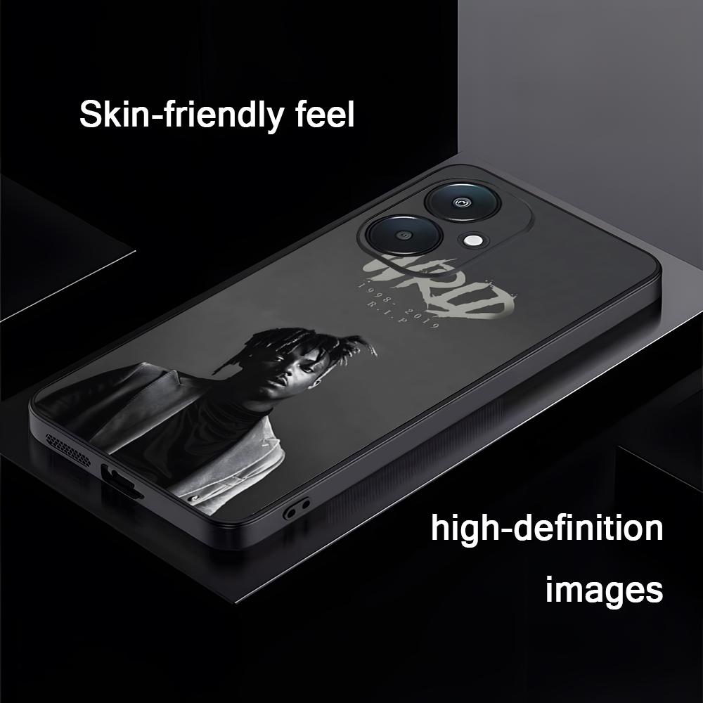 Juice WRLD Trend Album Phone Case For Xiaomi Redmi 14C 13C 12C Note14 13 12 11 10 Pro Plus S Soft Black Phone Cover
