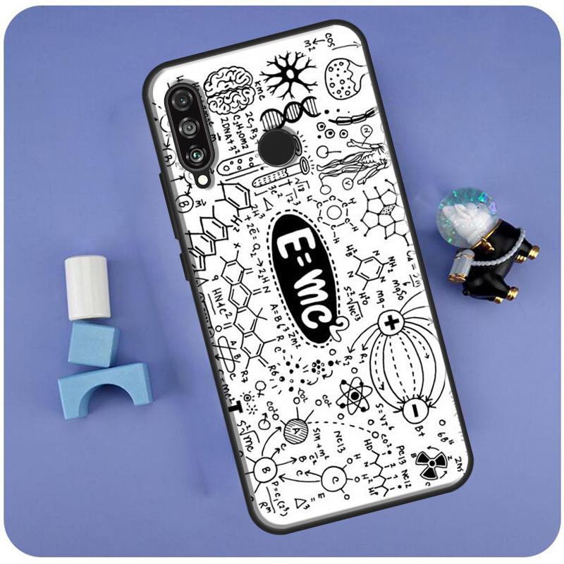 Physic Equations Math For Huawei Nova 11 Pro 9 10 SE 7i 8i 11i 12i Y60 Y61 Y70 Y72 Y73 Y90 Y91 P30 P40 Lite Case