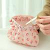 Mini Fruit Printed Cute Makeup Storage Bag Lipstick Cosmetic Bag Earphone Key Shrapnel Sanitary Napkin Bag Cute Women Coin Purse